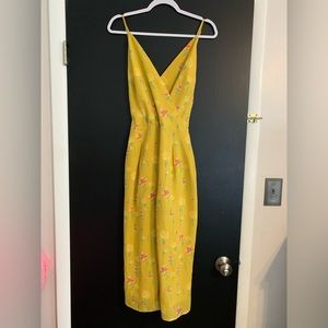Beautiful yellow floral jumper